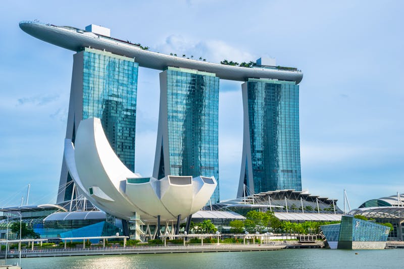 Marina Bay Sands Hotel, Singapur - Außenansicht - ©Nido Huebl - stock.adobe.com
