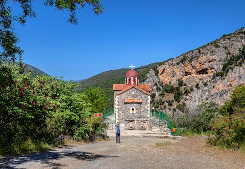 Kapelle Ayios Athanasios am Kloster Prodromou - Arkadien &ndash; &copy; MoVia1 - stock.adobe.com