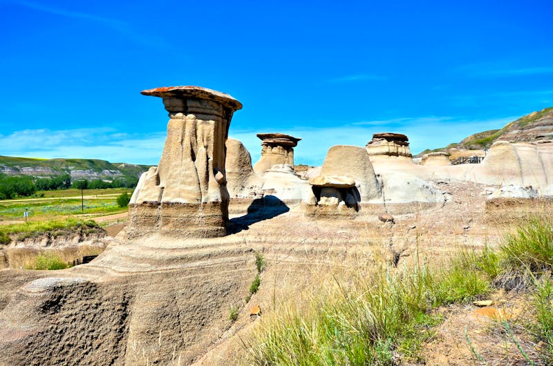 Hoodoos in den kanadischen Badlands bei Drumheller - ©Jenifoto - stock.adobe.com
