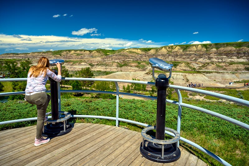Aussichtspunkt über den kanadischen Badlands - ©Ferenc Cegledi - stock.adobe.com
