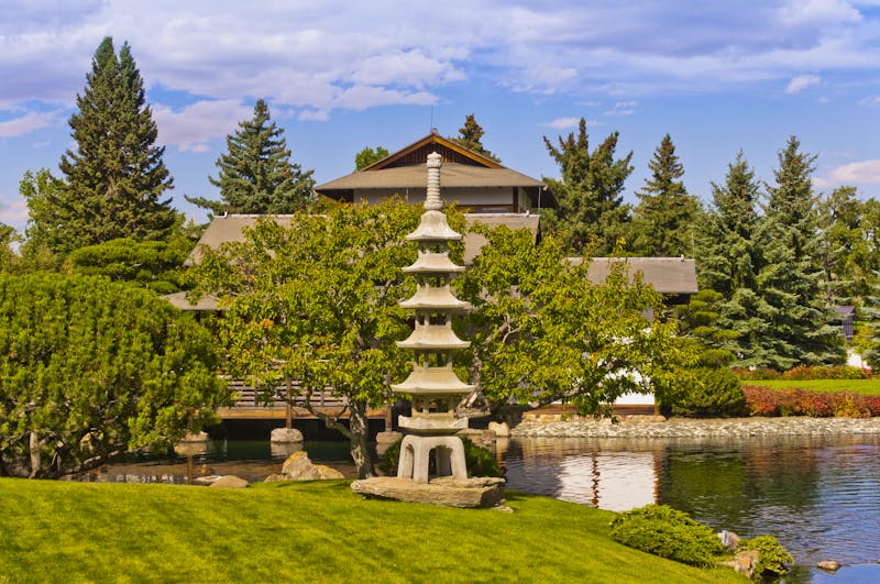 Japanischer Garten in Lethbridge - Alberta - ©rlesyk - stock.adobe.com