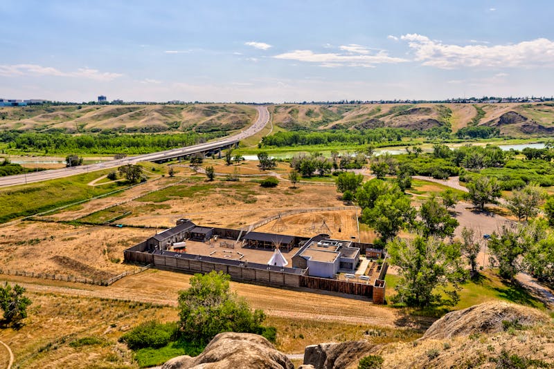 Fort Whoop Up in Lethbridge - ©Torval Mork - stock.adobe.com
