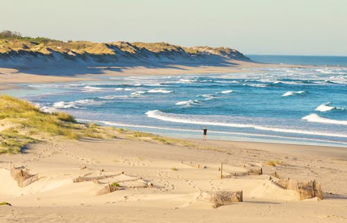 Strand bei Viana do Castelo am Atlantik &ndash; &copy; bruno ismael alves - stock.adobe.com