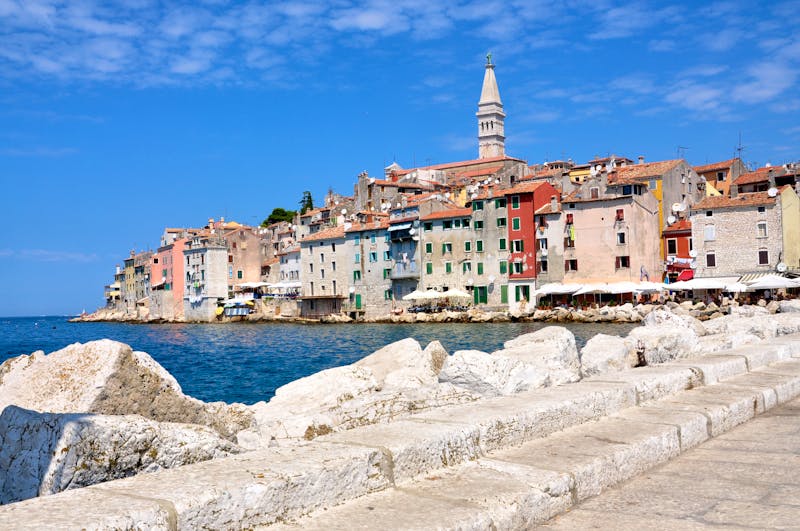 Altstadt der Küstenstadt Rovinj, Kroatien - ©Xiongmao - stock.adobe.com