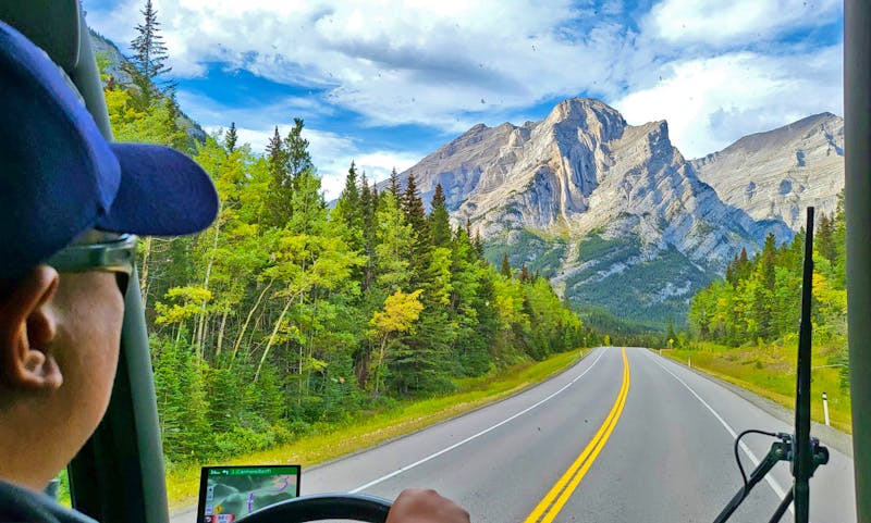 Busreise durch den Banff-Nationalpark - ©Franziska Bergmann - Eberhardt TRAVEL