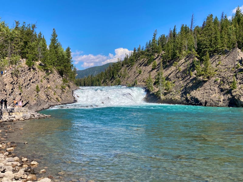 Bow Falls und Bow River im Banff-Nationalpark - ©Andreas Wolfsteller - Eberhardt TRAVEL