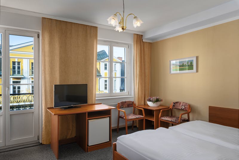 Franzensbad - Goethe Spa & Medical Hotel - Zimmerbeispiel Doppelzimmer Komfort – ©HOTELIS Spa & Wellness