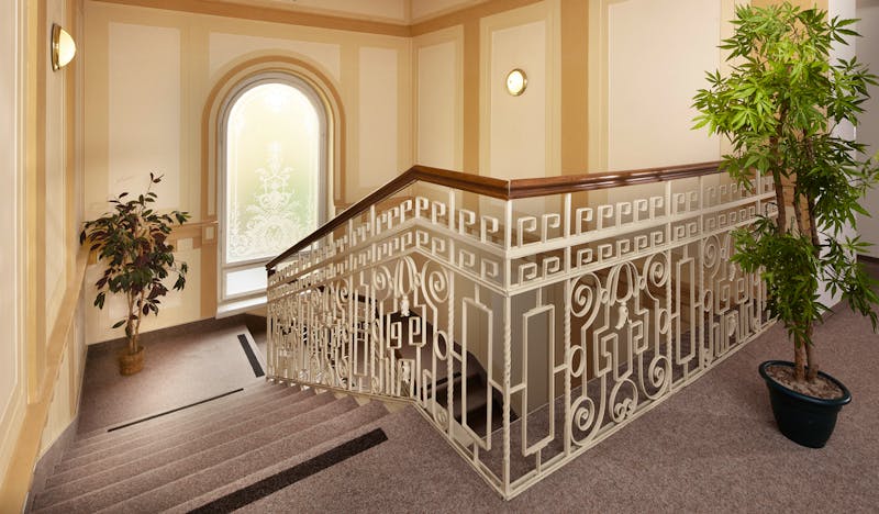 Franzensbad - Goethe Spa & Medical Hotel - Treppenhaus – ©HOTELIS Spa & Wellness