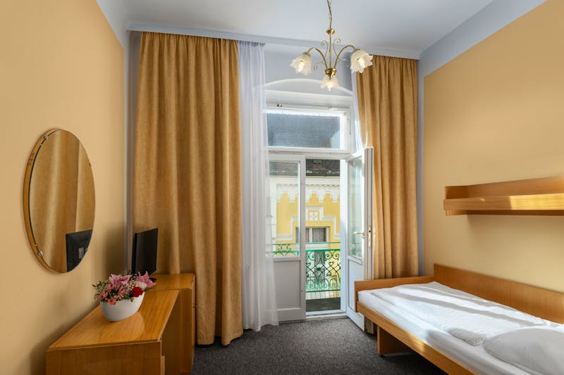 Franzensbad - Goethe Spa & Medical Hotel - Zimemrbeispiel Einzelzimmer  – ©HOTELIS Spa & Wellness