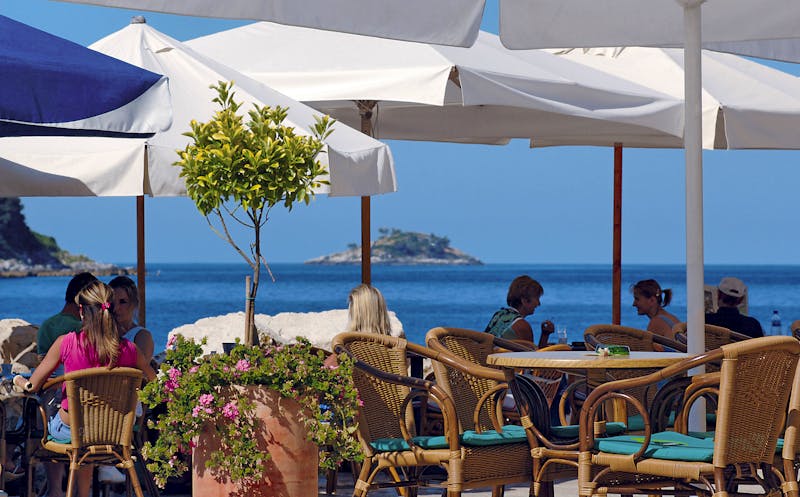 Restaurant an der Promenade von Rovinj - ©© 2007  Maistra d.d., Rovinj; Arch 2007 published by CCN-images