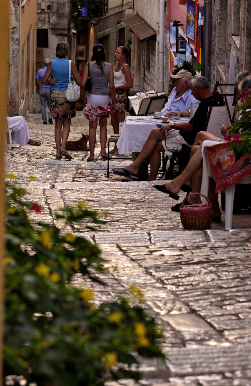 Gassen der Altstadt von Rovinj, Kroatien - ©© 2007  Maistra d.d., Rovinj; Arch 2007 published by CCN-images
