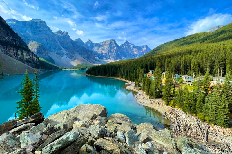 Moraine Lake im Banff-Nationalpark  - ©Jacob Spangenberg - Eberhardt TRAVEL