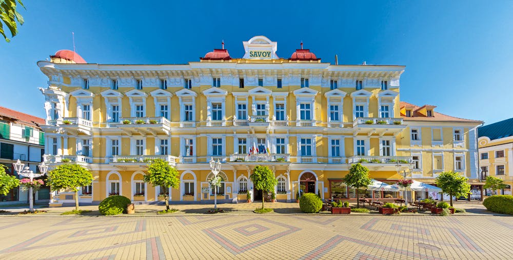 Franzensbad - Savoy Spa & Medical Hotel - Aussenansicht &ndash; &copy; HOTELIS Spa & Wellness