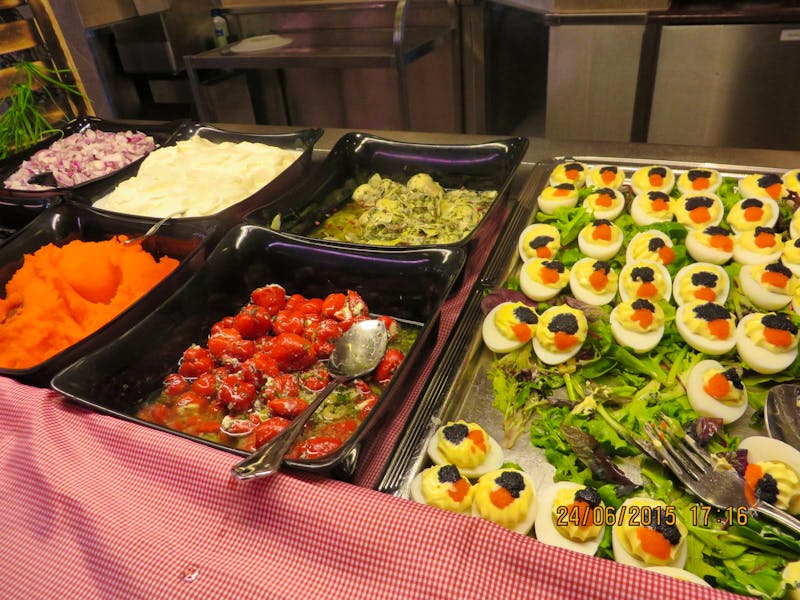 Schlemmer-Buffet auf der Color Line Fähre - ©Sabine Letzybyll - Eberhardt TRAVEL