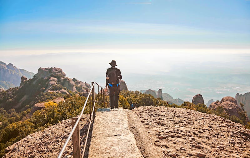 Wanderung im Montserrat-Gebirge - ©Adriana - stock.adobe.com