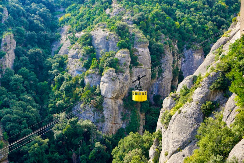 Seilbahn zum Berg Montserrat in Katalonien - ©Sandra - stock.adobe.com