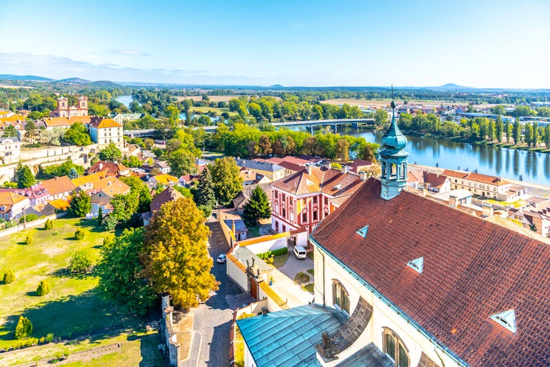 Litomerice (Leitmeritz) - Blick auf die Altstadt - ©pyty - stock.adobe.com