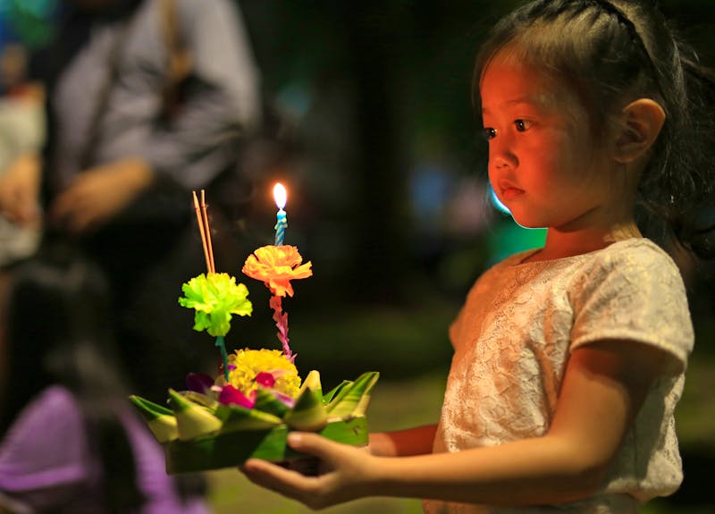 Loy Krathong-Fest in Bangkok - thäiländisches Lichterfest - ©zilvergolf - stock.adobe.com