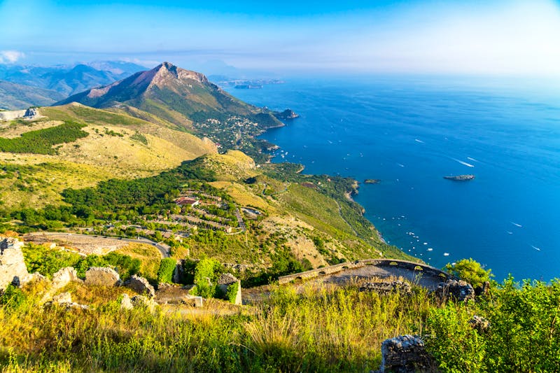 Blick vom Mount San Biagio bei Maratea auf den Golf von Policastro  - ©Francesco Bonino - stock.adobe.com