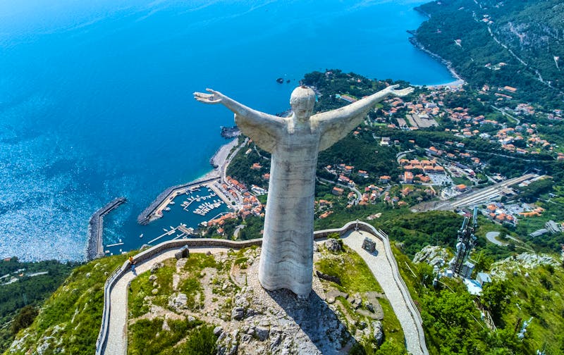 Christus-Statue bei Maratea - ©Marcin - stock.adobe.com