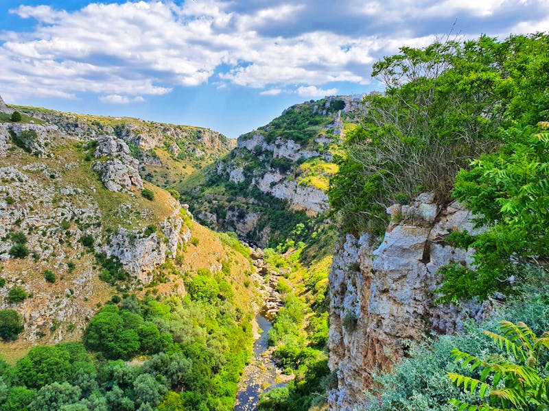 Gravina-Schlucht bei Matera in der Region Basilikata - ©Ria Heilmann - Eberhardt TRAVEL