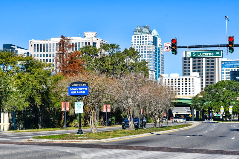 Orange Ave im Stadtzentrum von Orlando - ©Ryan Tishken - stock.adobe.com