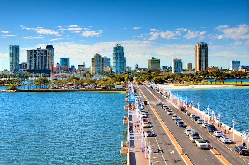Skyline von St. Petersburg in Florida - ©For consideration only, no reproduction without prior permission