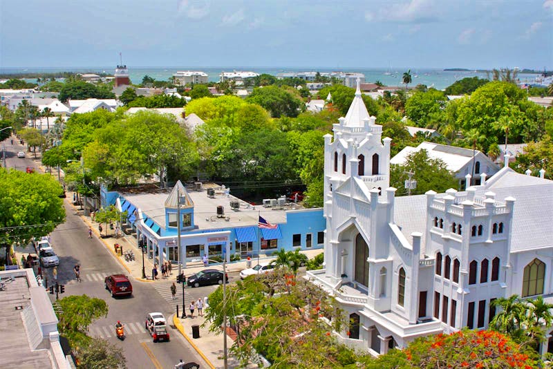 Blick auf Key West an der Südspitze von Florida - ©Astrid Kunath - Eberhardt TRAVEL