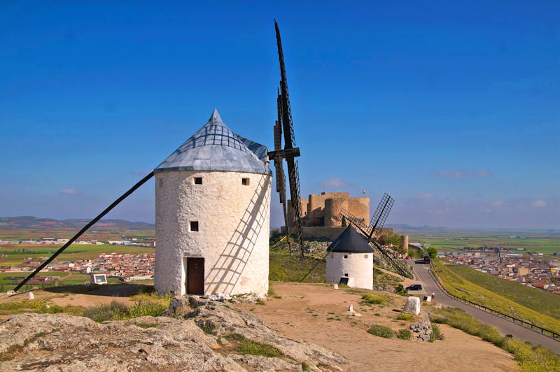 Don Quijote Windmühlen in der Region La Mancha - ©Andreas Böcker - Eberhardt TRAVEL