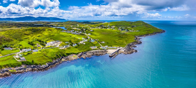 Wild Atlantic Way Aerial view of Portnoo in County Donegal  Ireland  - ©Lukassek - stock.adobe.com