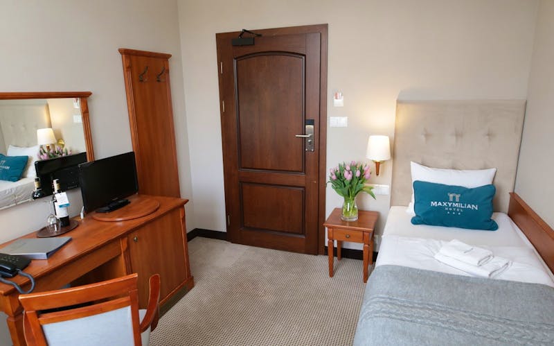 Zimmerbeispiel Einzelzimmer im Maxymilian Unique Hotel – ©Idea Spa Travel