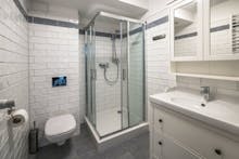 Beispiel Badezimmer im Maxymilian Unique Hotel – © Idea Spa Travel