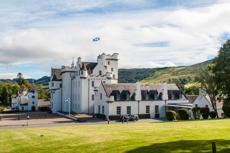 Blair Castle in Schottland in der Nähe von Pitlochry  - ©Gert Hilbink - stock.adobe.com