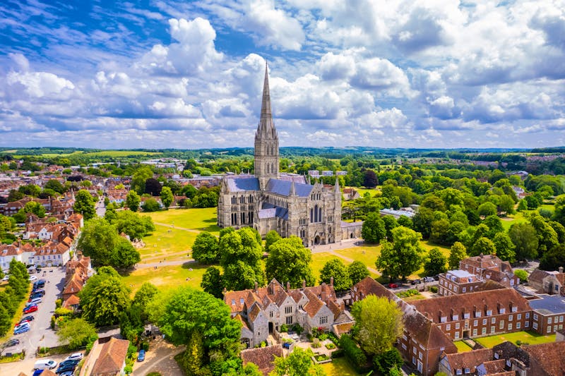 Kathedrale von Salisbury  - ©Lightning Strike Pro - stock.adobe.com