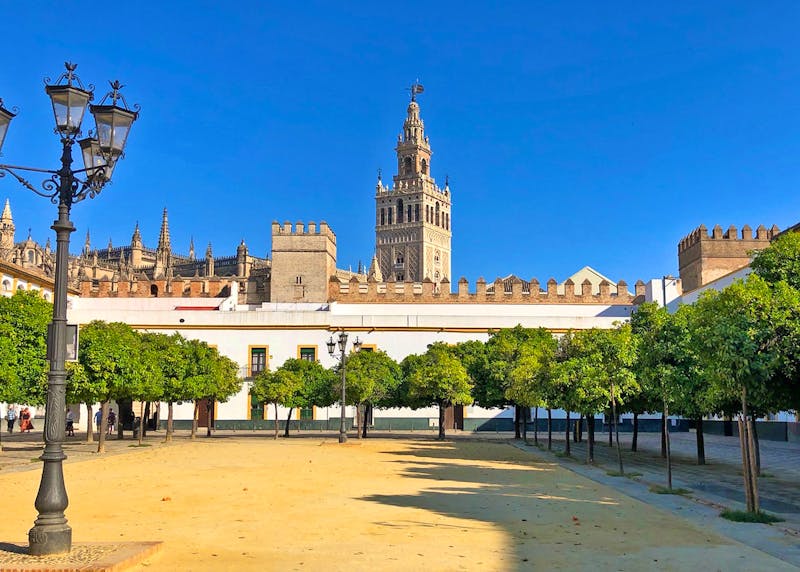 Blick auf die Giralda in Sevilla - &copy;Sabine C. Seifert - Eberhardt TRAVEL
