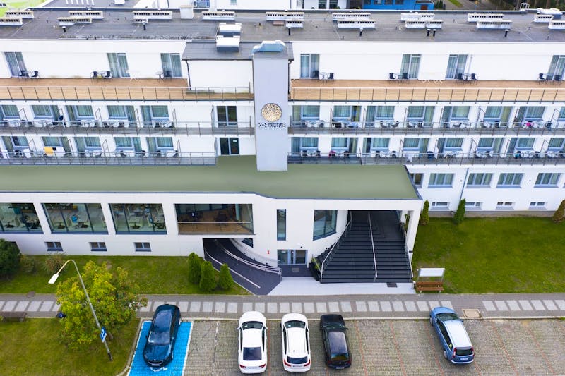 Vogelperspektive vom Hotel KORAL Live – ©Idea Spa Travel
