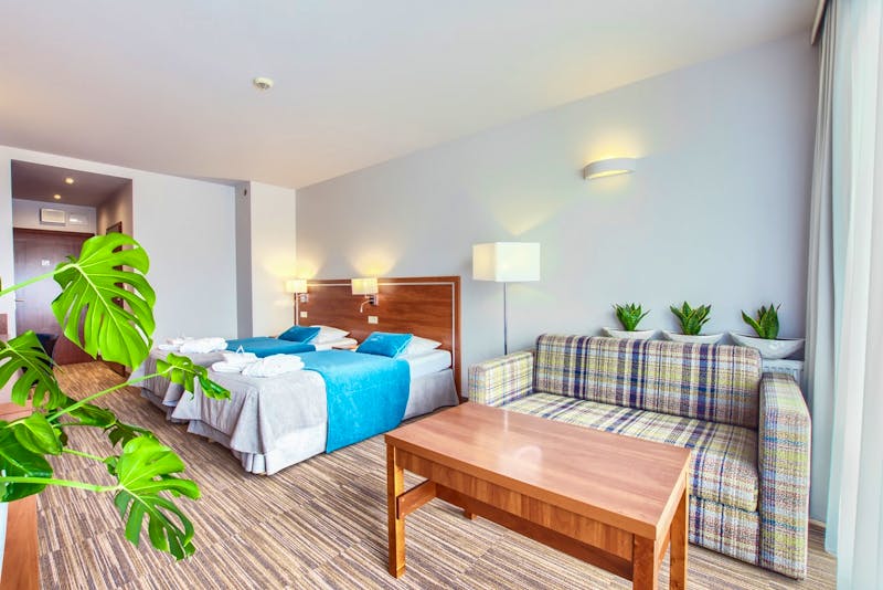 Zimmerbeispiel Doppelzimmer im Ikar Plaza – ©Idea Spa Travel
