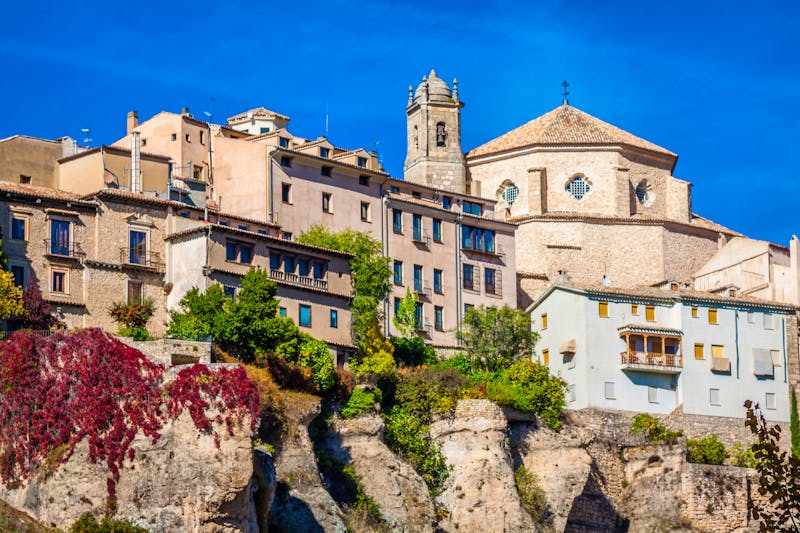 Die hängenden Häuser von Cuenca in Kastilien-La Mancha  - ©Lukasz Janyst - stock.adobe.com