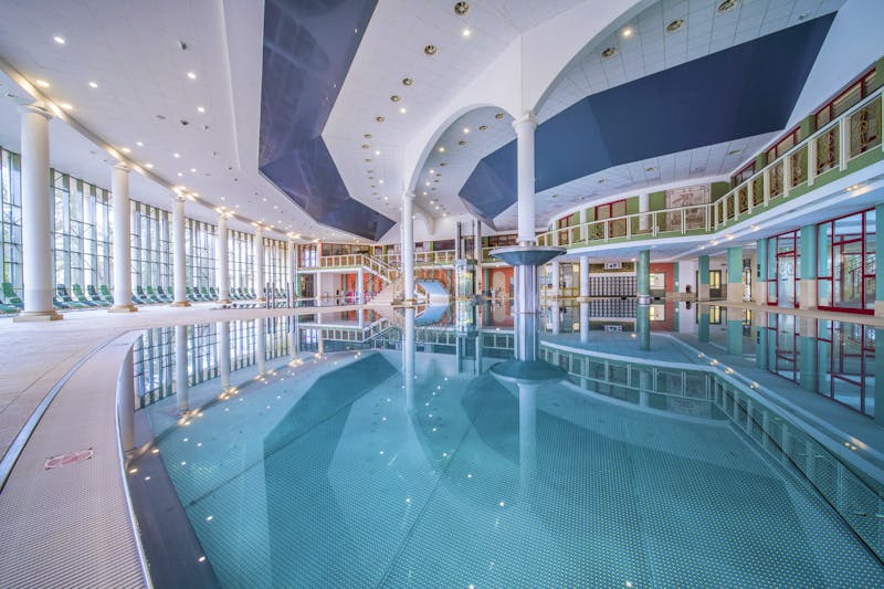 AQUAFORUM in Franzensbad - Schwimmhalle – ©Hotel Pawlik-Aquaforum