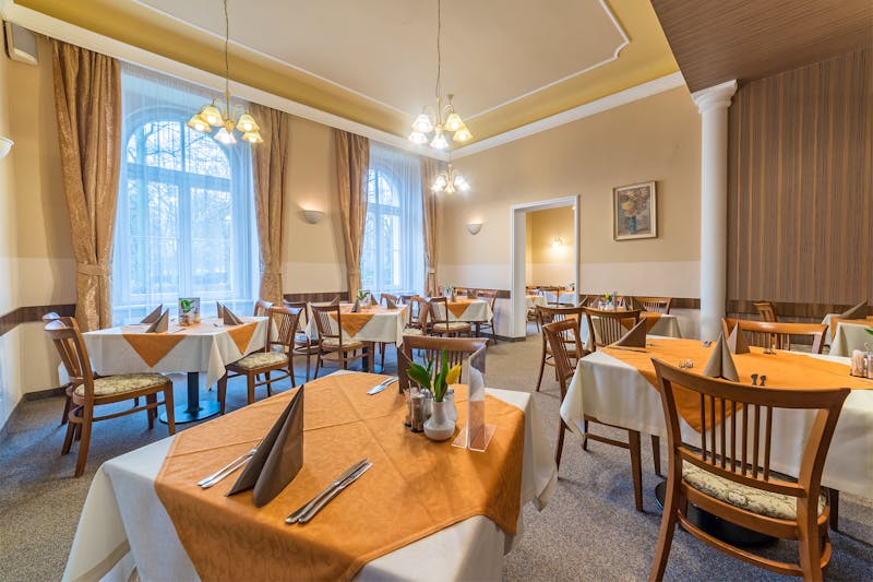 Kurhotel Metropol in Franzensbad - Hotelrestaurant – ©foto PM - Kurhotel Metropol