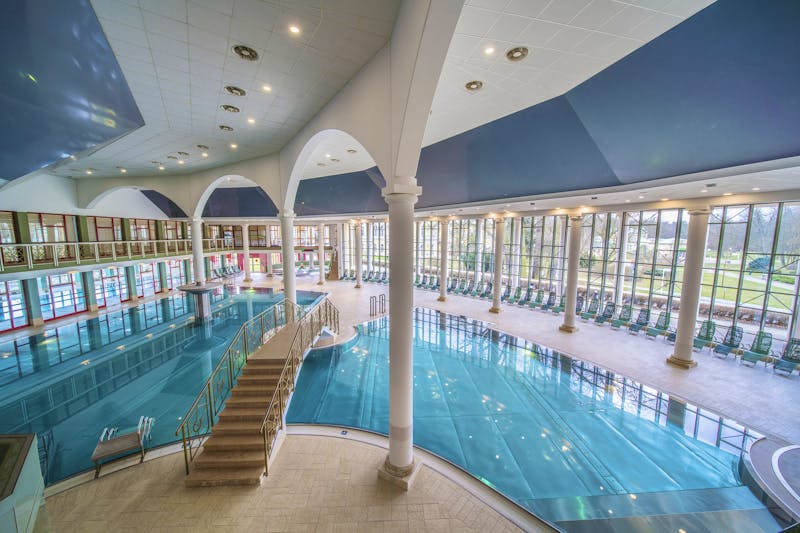 AQUAFORUM in Franzensbad - Hallenbad des Erlebnisbades – ©Hotel Pawlik-Aquaforum