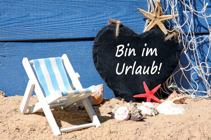 Bin im Urlaub! - &copy;Kathrin39 - stock.adobe.com