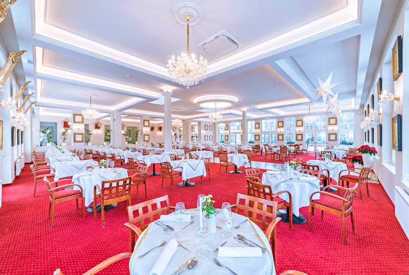 Kurhotel Pawlik-Aquaforum in Franzensbad - Restaurant – ©foto PM - Kurhotel Pawlik-Aquaforum