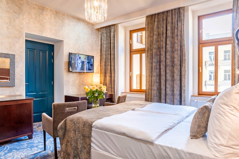 Kurhotel Belvedere in Franzensbad - Zimmer Standard S 1 – ©PETERMATTPHOTO@gmail.com