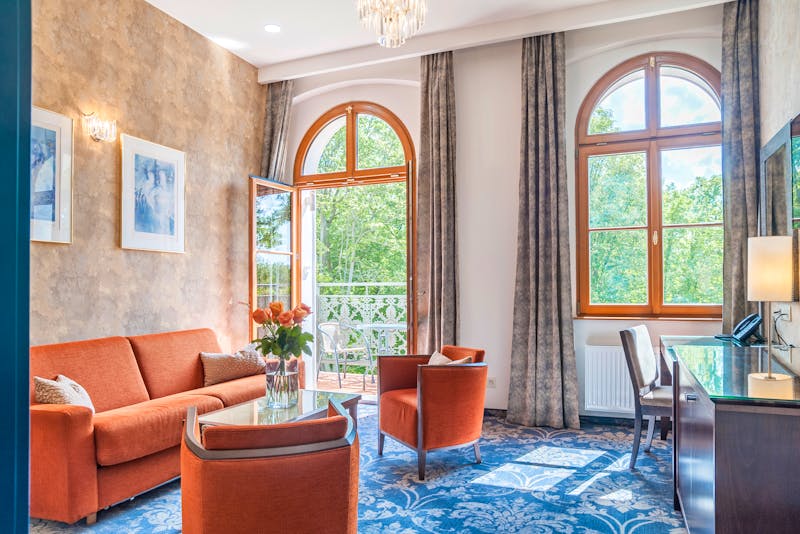 Kurhotel Belvedere in Franzensbad - Apartment – ©PETERMATTPHOTO - Kurhotel Belvedere