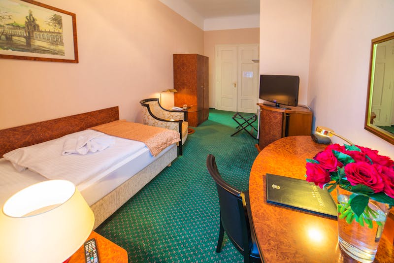 Kurhotel Belvedere in Franzensbad - Zimmer Standard – ©Jan Bobrov - Kurhotel Belvedere