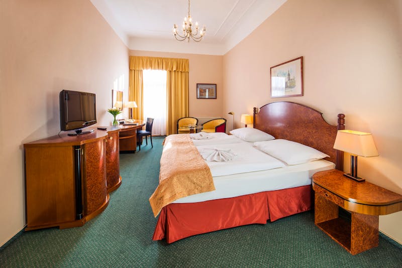 Kurhotel Belvedere in Franzensbad - Zimmer Komfort – ©Jan Bobrov - Kurhotel Belvedere