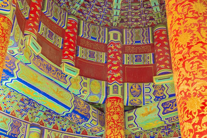 Detail im Himmelstempel von Peking - ©Vermeulen-Perdaen - stock.adobe.com