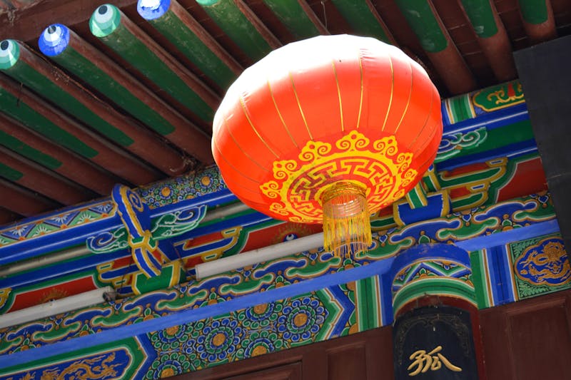 Xi'an - Laterne an der Wildganspagode - ©Franziska Barthel (Eberhardt TRAVEL)