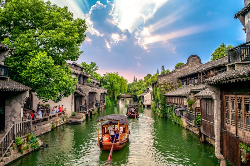 Wuzhen - Wasserstraßen in der Altstadt - ©Richie Chan - stock.adobe.com